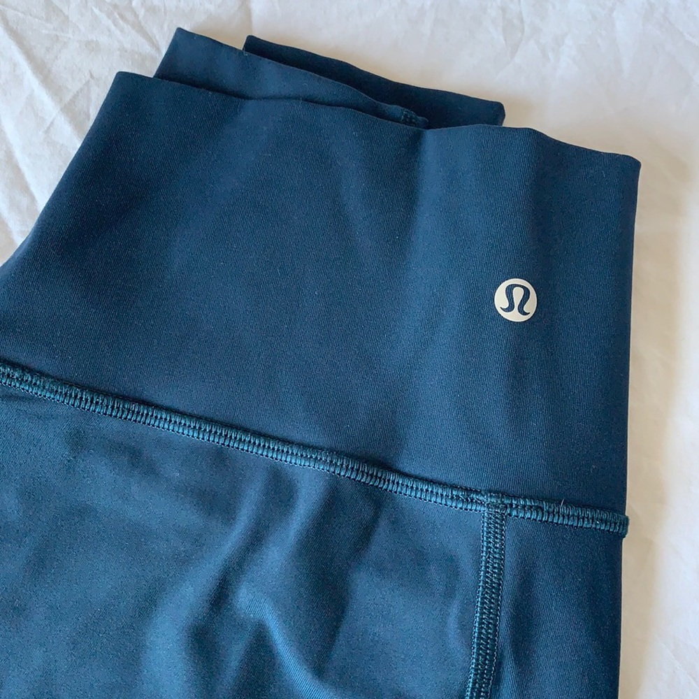 Lululemon Teal High Waisted Align Leggings